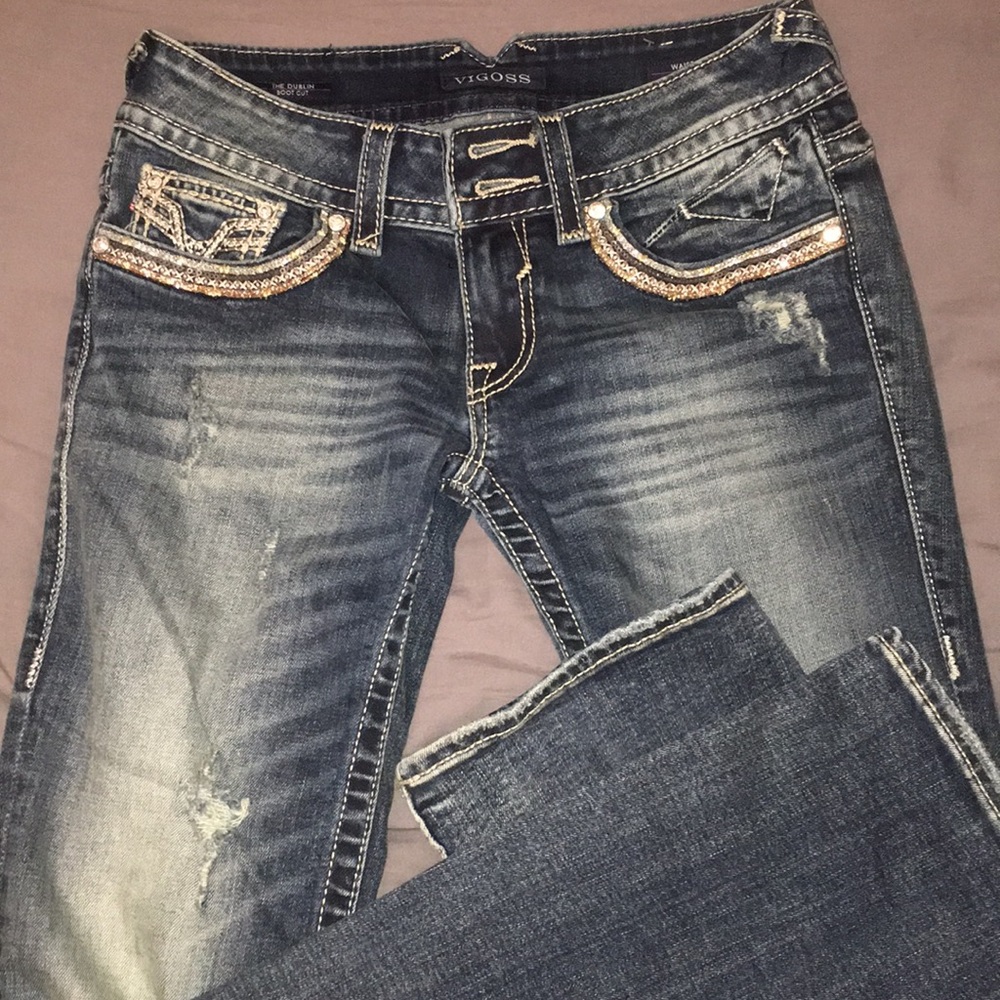 Boot cut jeans!